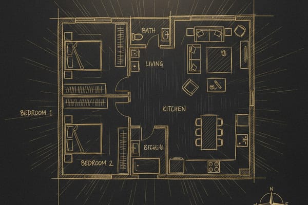 2-Bedroom floor plan